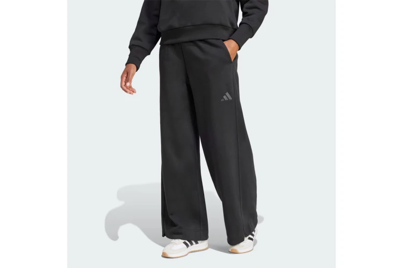 Adidas All SZN Fleece Γυναικείο Παντελόνι Φόρμας Μαύρο