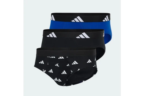 Adidas Performance Active Flex Cotton Εσώρουχο Σλιπ 3- Τεμάχια (JK3942)