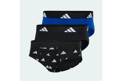 Adidas Performance Active Flex Cotton Εσώρουχο Σλιπ 3- Τεμάχια (JK3942)