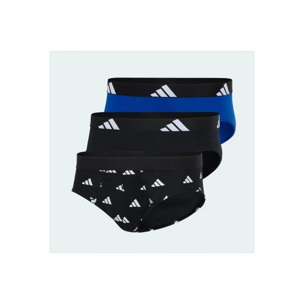 Adidas Performance Active Flex Cotton Εσώρουχο Σλιπ 3- Τεμάχια (JK3942)