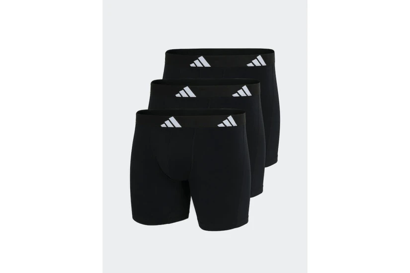 Adidas Performance Active Flex Cotton Ανδρικά Boxer Εσώρουχα 3 Τεμάχια
