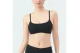 Adidas Performance Active Essentials Cotton Γυναικείο Bralette Μαύρο
