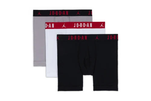 Jordan Flight Cotton Εσώρουχο Boxer Ανδρικό 3-Τεμάχια (JM0622 F66)
