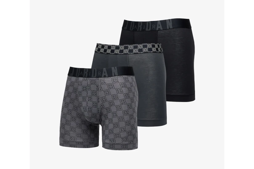 Jordan Flight Modal 23 Monogram Ανδρικά Εσώρουχα Μπόξερ 3 Τεμάχια