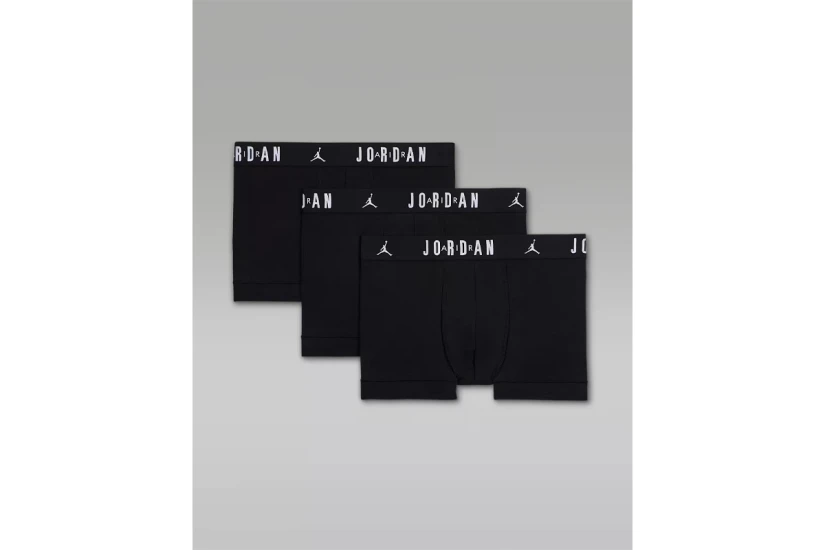 Jordan Flight Cotton Stretch Ανδρικά Εσώρουχα Μπόξερ 3 Τεμάχια