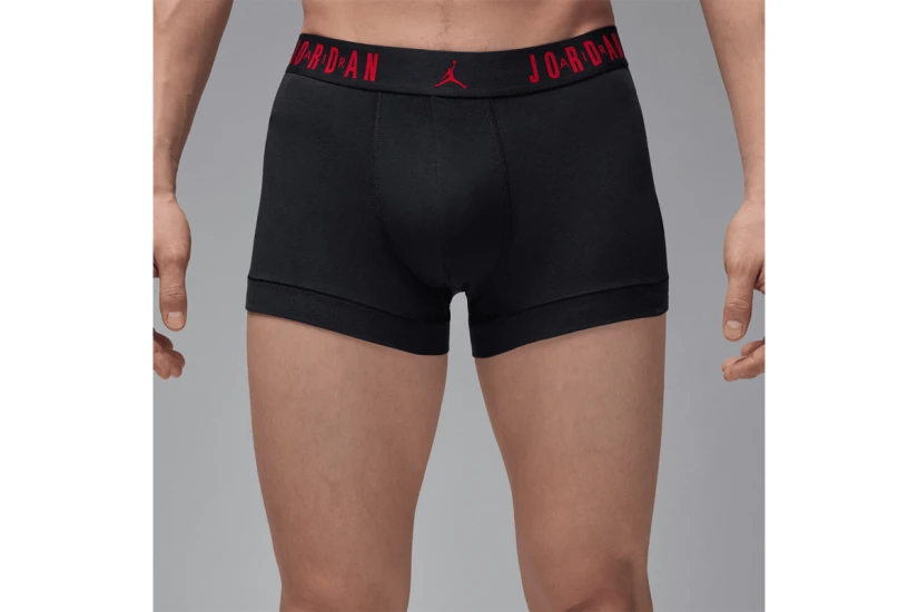 Jordan Flight Cotton Stretch Ανδρικά Εσώρουχα Μπόξερ 3 Τεμάχια