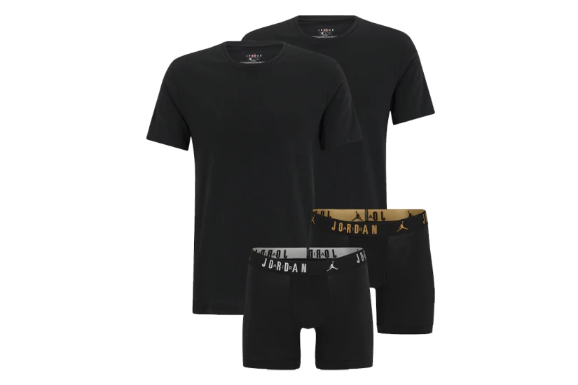 Jordan Flight Cotton Σετ Φανελάκια-Εσώρουχα Boxer 4-Τεμαχίων
