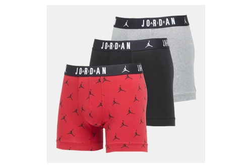 Jordan Flight Cotton Εσώρουχο Boxer 3-Τεμάχια (JM0839 R78)