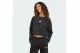 Adidas Future Icons Μακρυμάνικη Cropped Μπλούζα Μαύρη, Ανθρακί