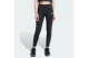 Adidas Training Essentials Glam Print Μακρύ Κολάν Μαύρο, Ασημί