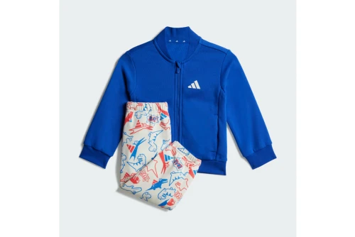 Adidas Performance Seasonal Essentials Fleece Σετ Φόρμας Με Ζακέτα (JN2232)