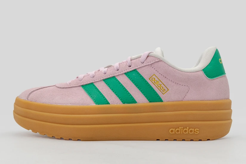 Adidas Performance VL Court Bold Sneakers Ροζ, Πράσινα, Εκρού, Καφέ
