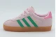 Adidas Originals Gazelle Comfort Closure Elastic Lace Βρεφικά Sneakers Ροζ, Πράσινα, Καφέ