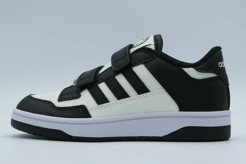 Adidas Performance Rapid Court Παιδικά Sneakers Μαύρα, Εκρού, Λευκά