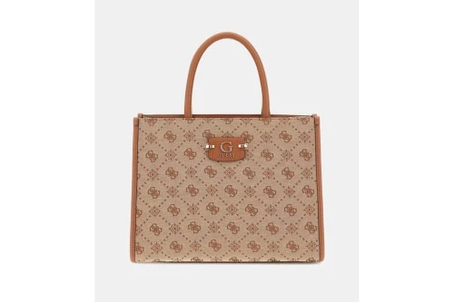Guess Neda 4G Peony Logo Τσάντα Tote (JP965422 LATTE LOGO)
