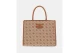 Guess Neda 4G Peony Logo Τσάντα Ωμου - Χειρός Μπεζ, Καφέ