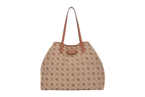 Guess Neda 4G Peony Logo Τσάντα Tote (JP965424 LATTE LOGO)