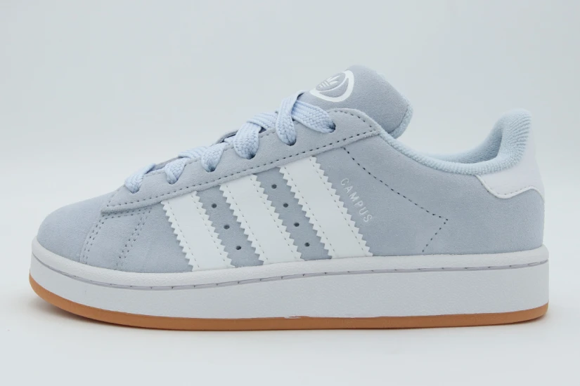 Adidas Originals Campus 00S Παιδικό Sneakers Σιέλ, Λευκά, Καφέ