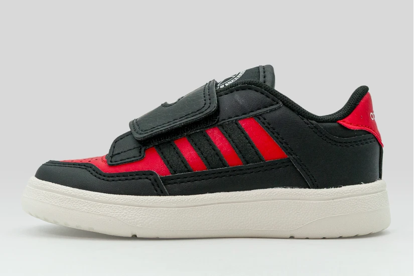 Adidas Performance Rapid Court Βρεφικά Sneakers Κόκκινα, Μαύρα