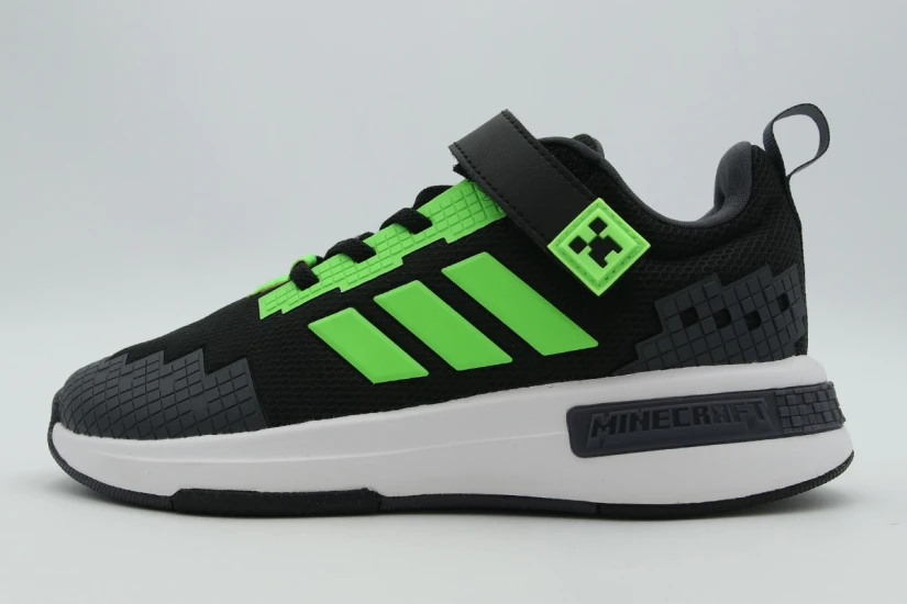 Adidas Performance Minecraft Pro Παιδικά Sneakers Μαύρα, Πράσινα, Λευκά
