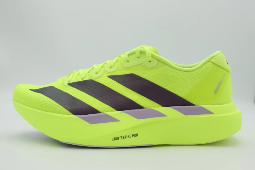 Adidas Performance Adizero EVO SL Ανδρικά Αθλητικά Παπούτσια για Τρέξιμο Κίτρινο Φλούο, Μωβ