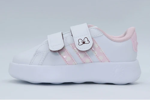 Adidas Performance X Disney Minnie Mouse Grand Court Sneakers (JR8130)