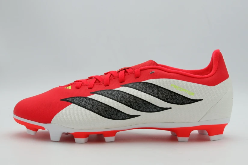 Adidas Performance Predator Club FG-MG Παιδικά Ποδοσφαιρικά Παπούτσια Κοραλλί, Λευκά, Ανθρακί