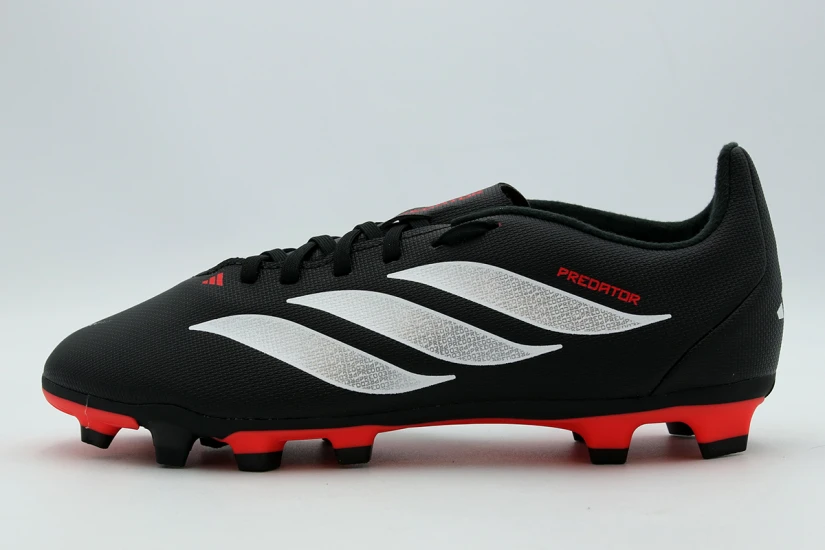 Adidas Performance Predator Club FG-MG Παιδικά Ποδοσφαιρικά Παπούτσια Μαύρα, Λευκά, Κόκκινα