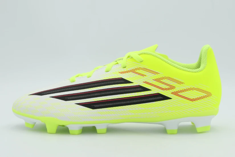 Adidas Performance F50 Club FG/MG Παιδικά Ποδοσφαιρικά Παπούτσια με Τάπες Κίτρινο Φλούο