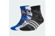 Adidas Performance Logo Παιδικές Ψηλές Κάλτσες 3 Ζευγάρια