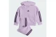 Adidas Performance Essentials 3-Stripes Βρεφικό - Παιδικό Σετ Hoodie - Παντελόνι Φόρμας 