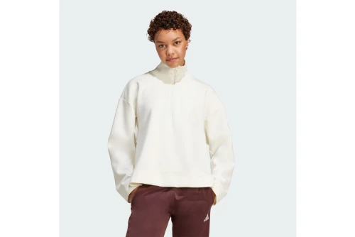 Adidas Performance All Szn Soft Lux Μπλούζα Με Φερμουάρ Γυναικεία (JV9907)