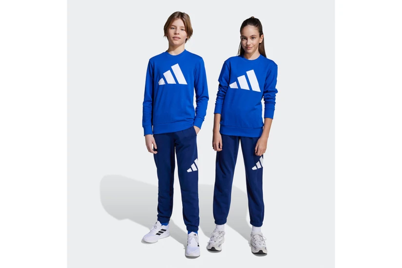 Adidas Performance Big Logo Fleece 240 Παιδικό Σετ Μακρυμάνικη Μπλούζα - Παντελόνι Φόρμας
