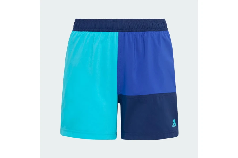 Adidas Performance Colorblock Παιδικό Μαγιό Σορτς Μπλε, Τυρκουάζ, Μπλε Σκούρο