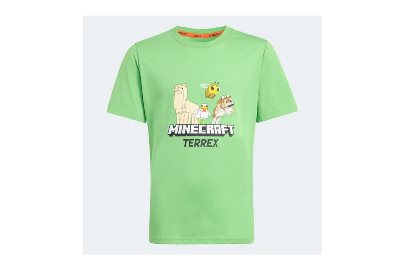 Adidas Performance Minecraft Terrex Παιδικό Κοντομάνικο T-Shirt Πράσινο