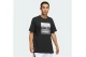 Adidas Performance Hoop Sanctuary Graphic Ανδρικό Κοντομάνικο T-Shirt Μαύρο, Γκρι