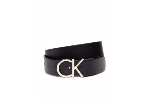 Calvin Klein Leather Logo Ζώνη Casual (K60K602141 910)