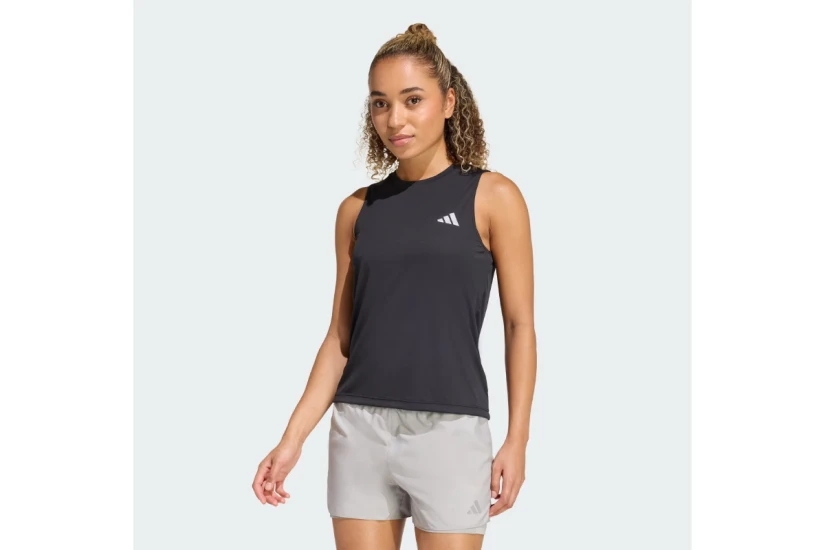 Adidas Performance Adi365 Running Essentials Γυναικεία Αμάνικη Μπλούζα Μαύρη