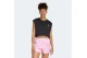 Adidas Performance Running Essentials Crop Γυναικείο Αμάνικο T-Shirt Μαύρο