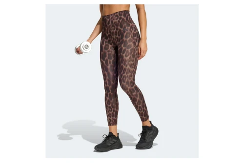 Adidas Performance Optime Essentials Workout Leopard Κολάν 7-8 Γυναικείο (KA6346)