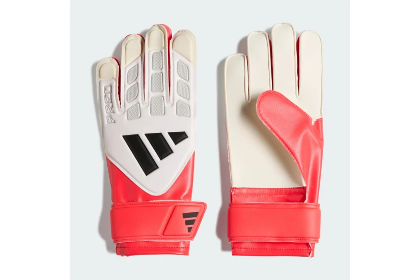 Adidas Performance Predator Goalkeeper Training Γάντια Ποδοσφαίρου Κόκκινα, Λευκά, Μαύρα