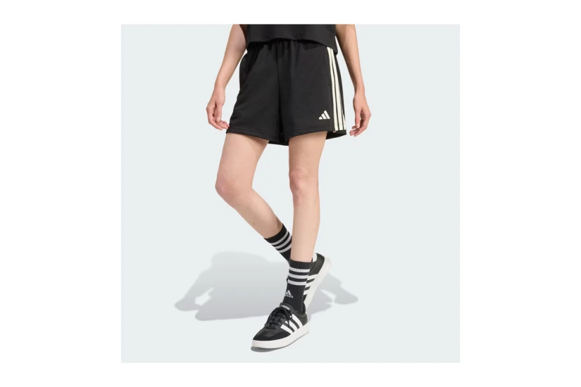 Adidas Performance Stadium Mesh Γυναικείο Αθλητικό Σορτς Μαύρο, Λευκό