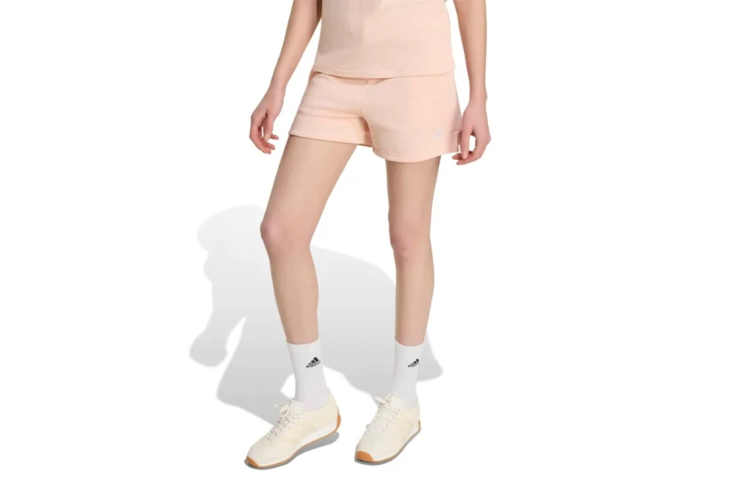 Adidas Performance Essentials Feel Cozy Γυναικείο Αθλητικό Σορτς Σομόν