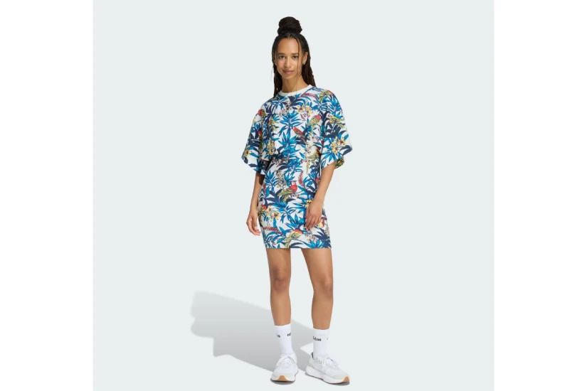 Adidas Performance X Farm Rio Γυναικείο Φόρεμα Mini Πολύχρωμο