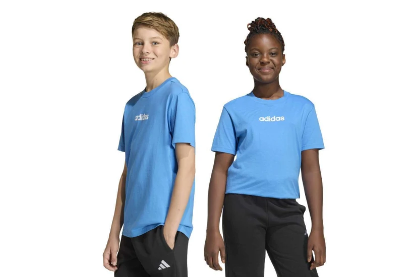 Adidas Performance Essentials Linear 160 Παιδικό Κοντομάνικο T-Shirt Μπλε