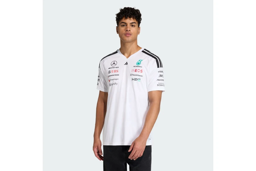 Adidas Performance Mercedes - AMG Petronas Formula 1 Driver Ανδρικό Κοντομάνικο T-Shirt Λευκό