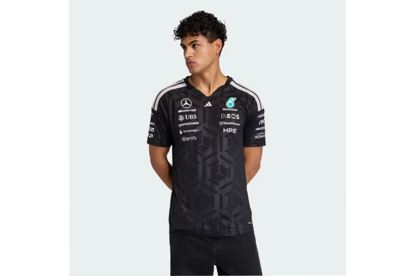 Adidas Performance Mercedes - AMG Petronas Formula 1 Driver Ανδρικό Κοντομάνικο T-Shirt Μαύρο