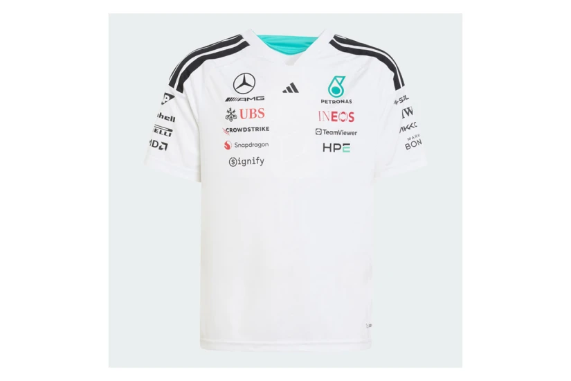 Adidas Performance Mercedes-AMG Petronas F1 Team Driver Παιδικό Κοντομάνικο T-Shirt Λευκό
