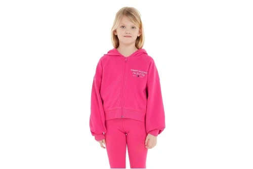 Tommy Jeans Script Zip Ζακέτα Βαμβακερή (KG0KG07591 TP1)