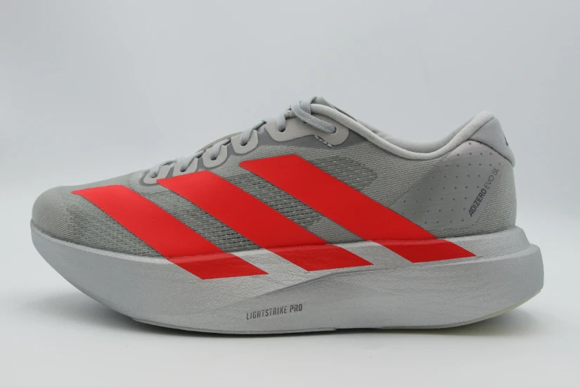 Adidas Performance Adizero EVO SL Αθλητικά Παπούτσια για Τρέξιμο Γκρι, Κόκκινα